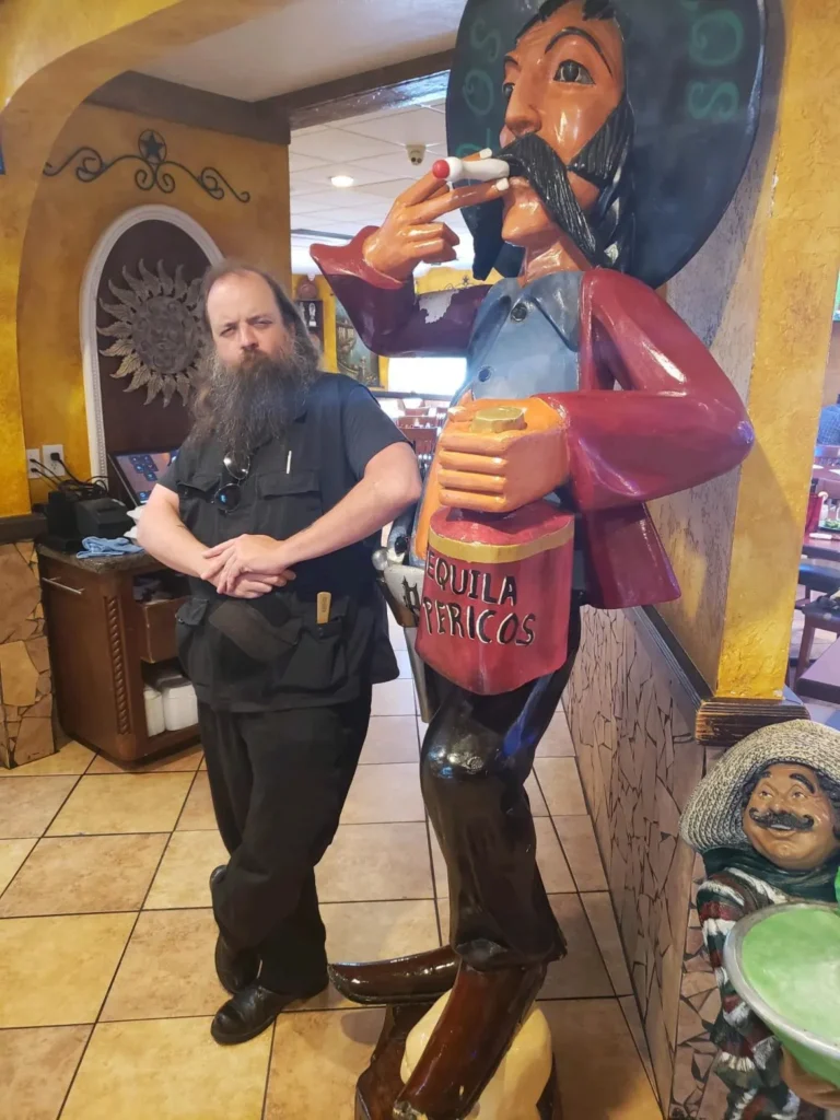 Uma foto mais recente do nosso estimado personagem.
